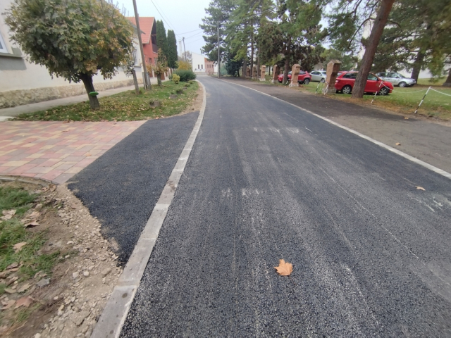 Egerág, Szabadság tér 233 hrsz. útfelújítás (MFP)